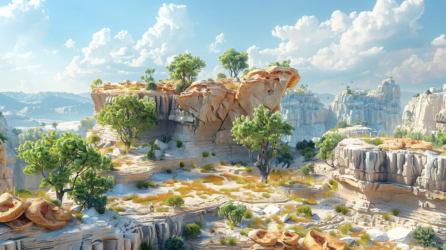 Creating Realistic Landscapes: From Geological Formations to Forests