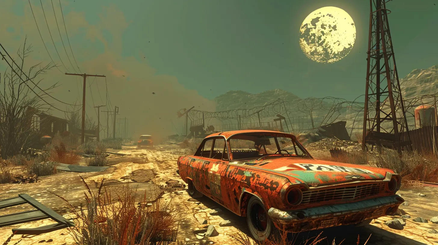 Post-Apocalyptic Worlds in Adventure Games