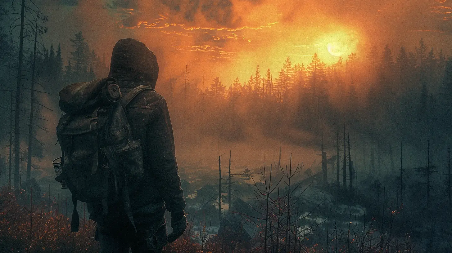 Post-Apocalyptic Worlds in Adventure Games