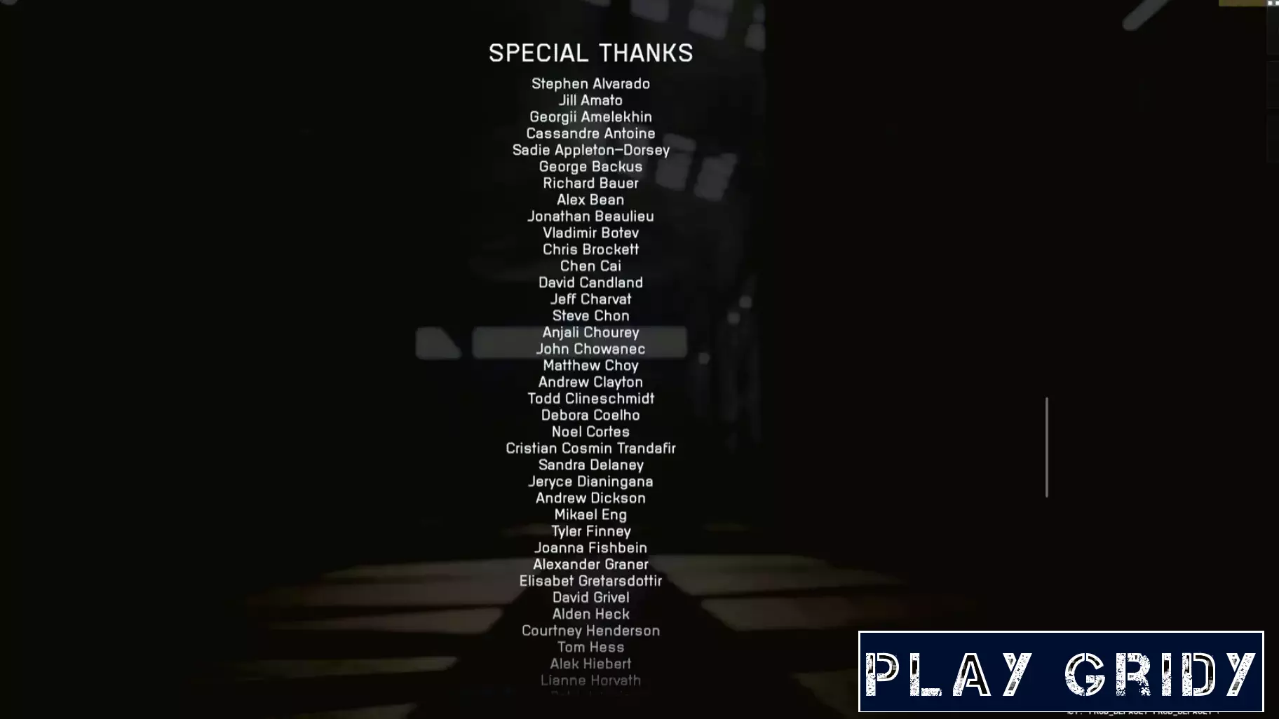 A Call for Recognition in Video Game Credits