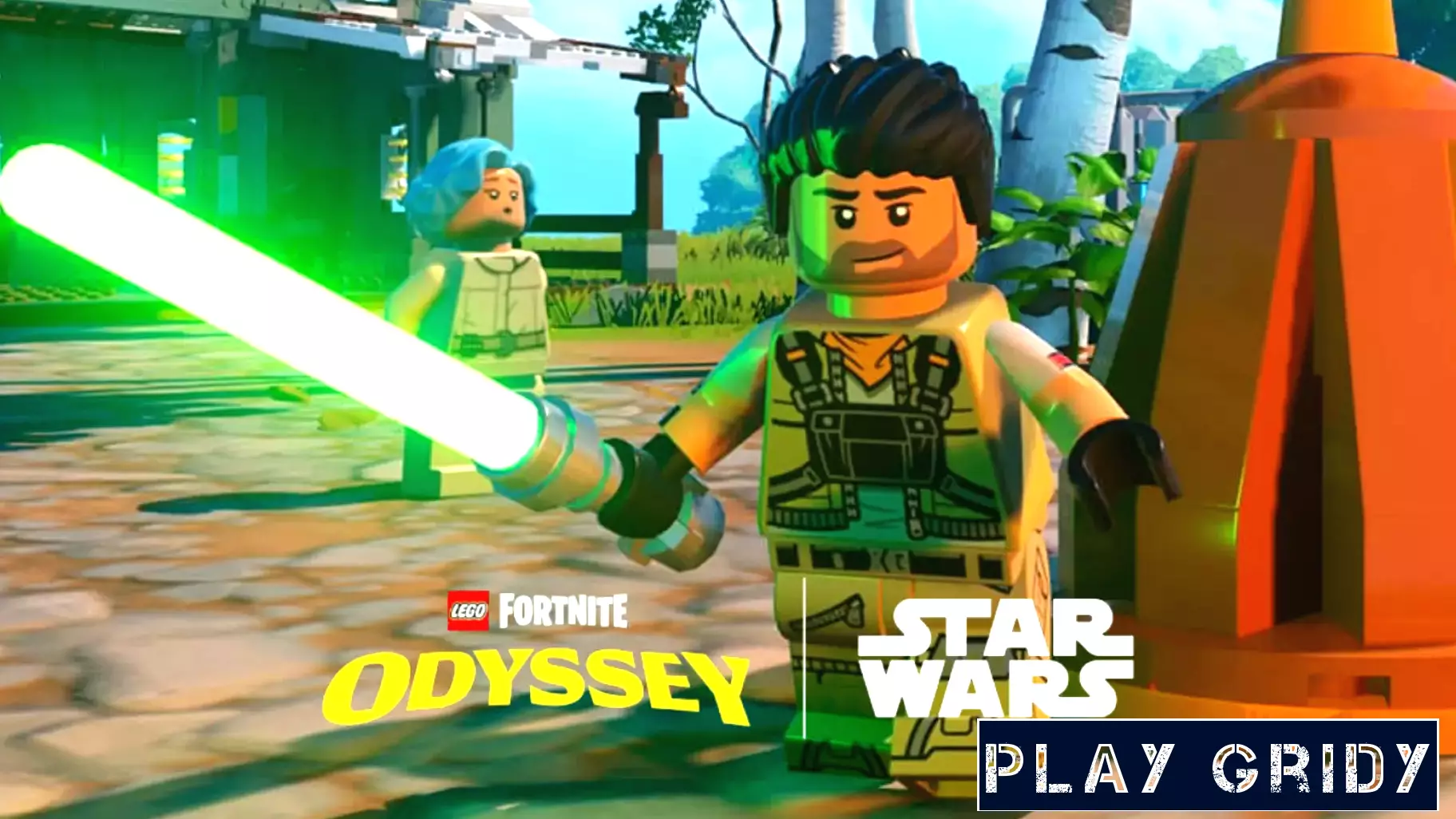 Star Wars Brings Chaotic Fun to LEGO Fortnite Odyssey