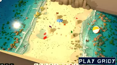 Sandcastle, a Relaxing Tropical Cozy Game, Now Has a Demo on Steam